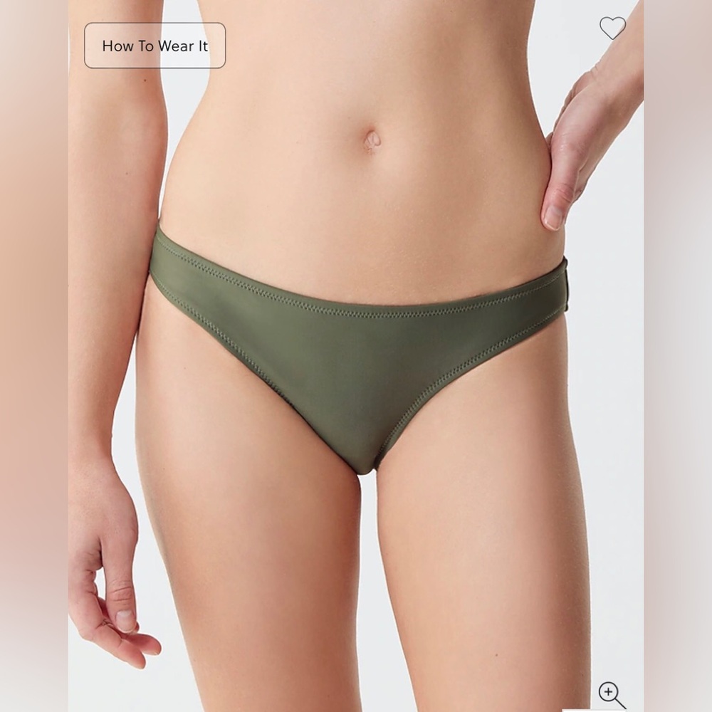 J. Crew Olive Green Bikini Bottoms